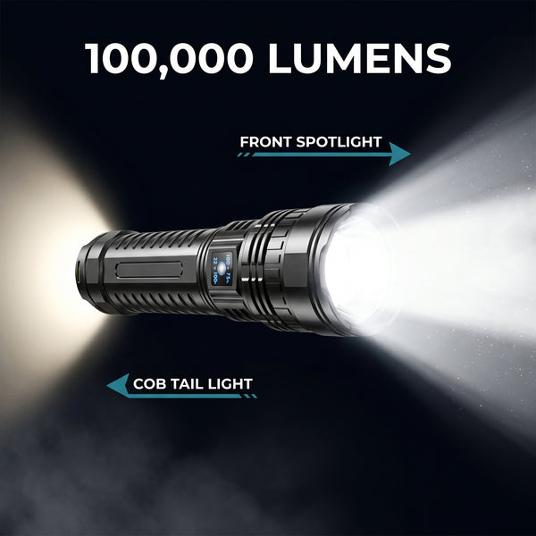 100,000 Lumens Dual Light Beam