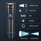 5 Modes Zoomable Flashlight