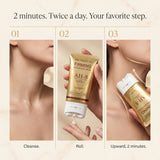 Anti-Aging Tech Neck Cream With massage Roller