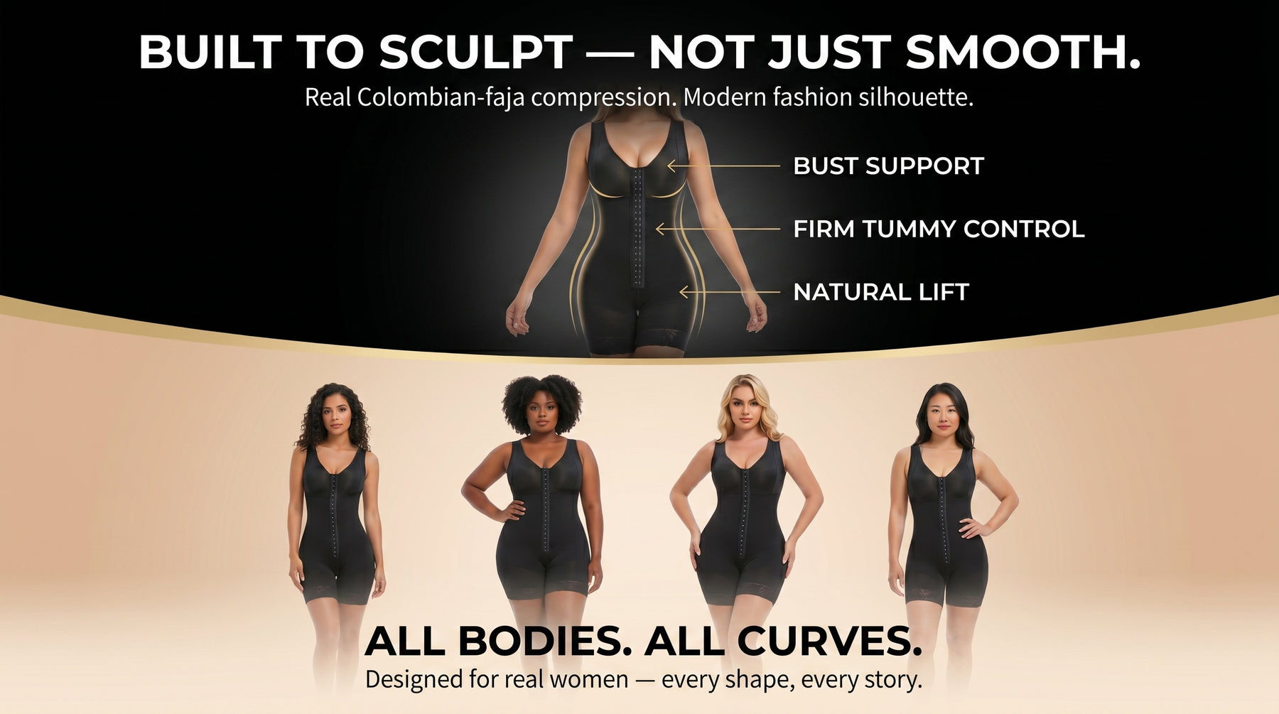 Shapewear Women's Full Bodysuit — A+ Content