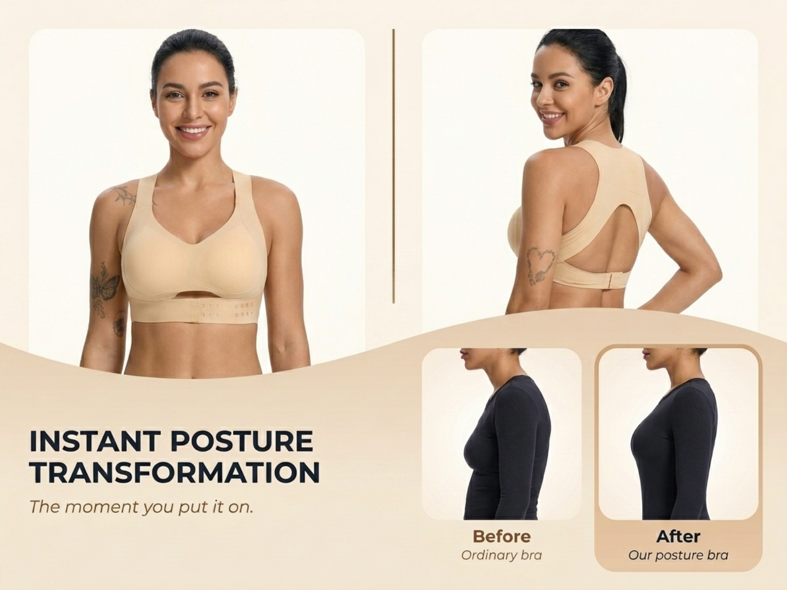 Posture Corrective Bra — Full A+ Content